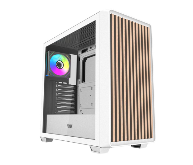DarkFlash DS900WD ATX + 4 fans White - 1471205 - zdjęcie